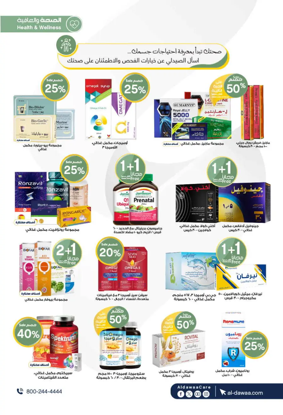 Offers In Al Dawaa Pharmacies Qaseem