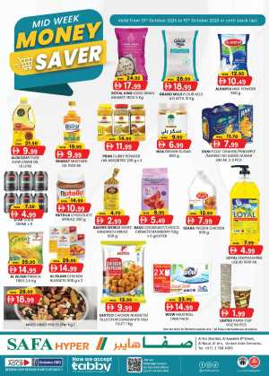 Mid Week Money Saver In SAFA Express Supermarket Al Ain