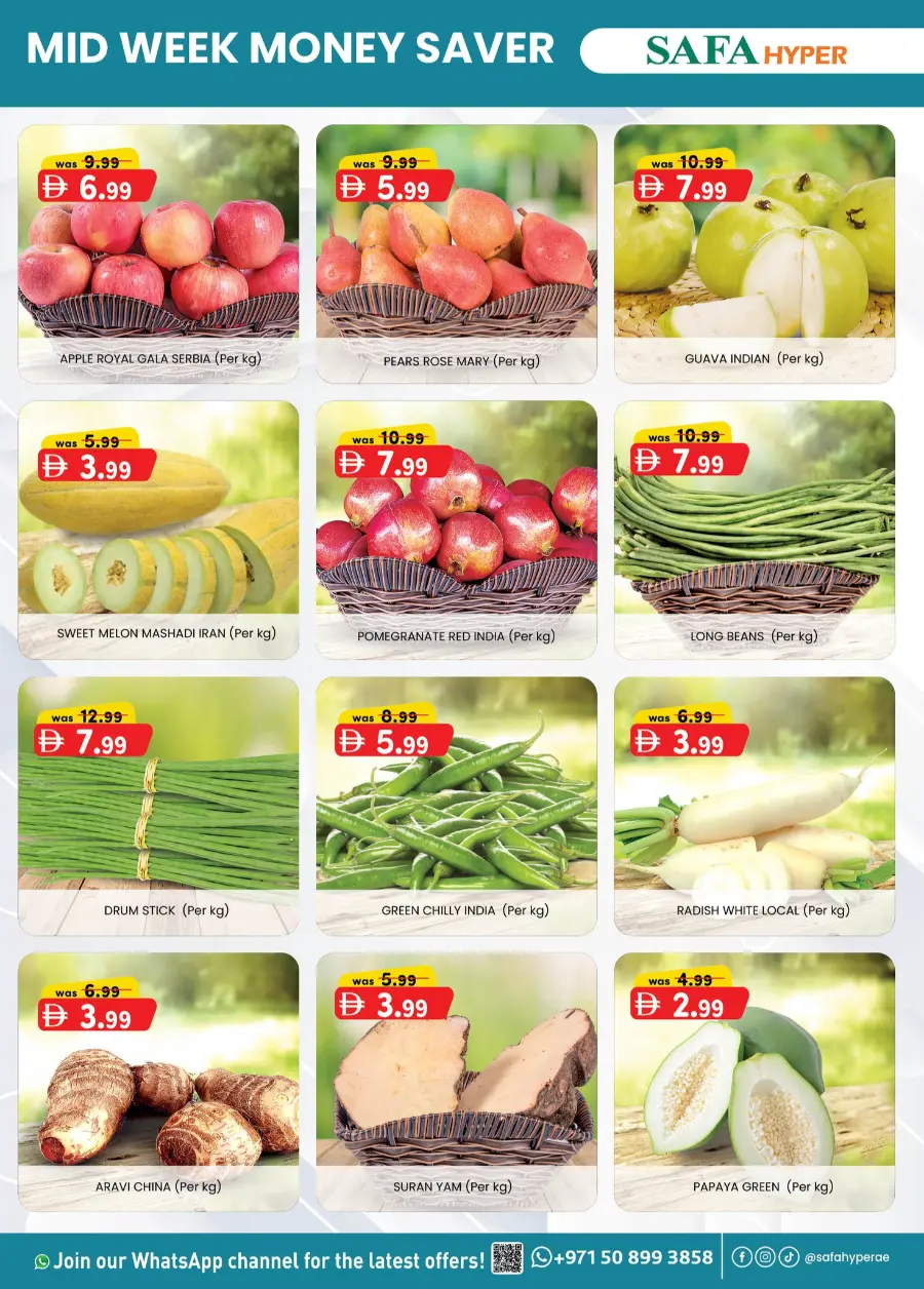Mid Week Money Saver In SAFA Express Supermarket Al Ain