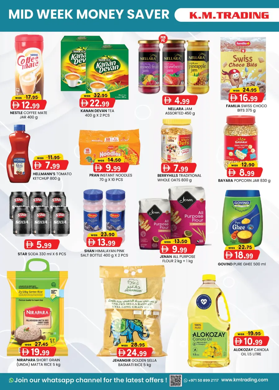 Mid Week Money Saver In K.M Trading Abu Dhabi
