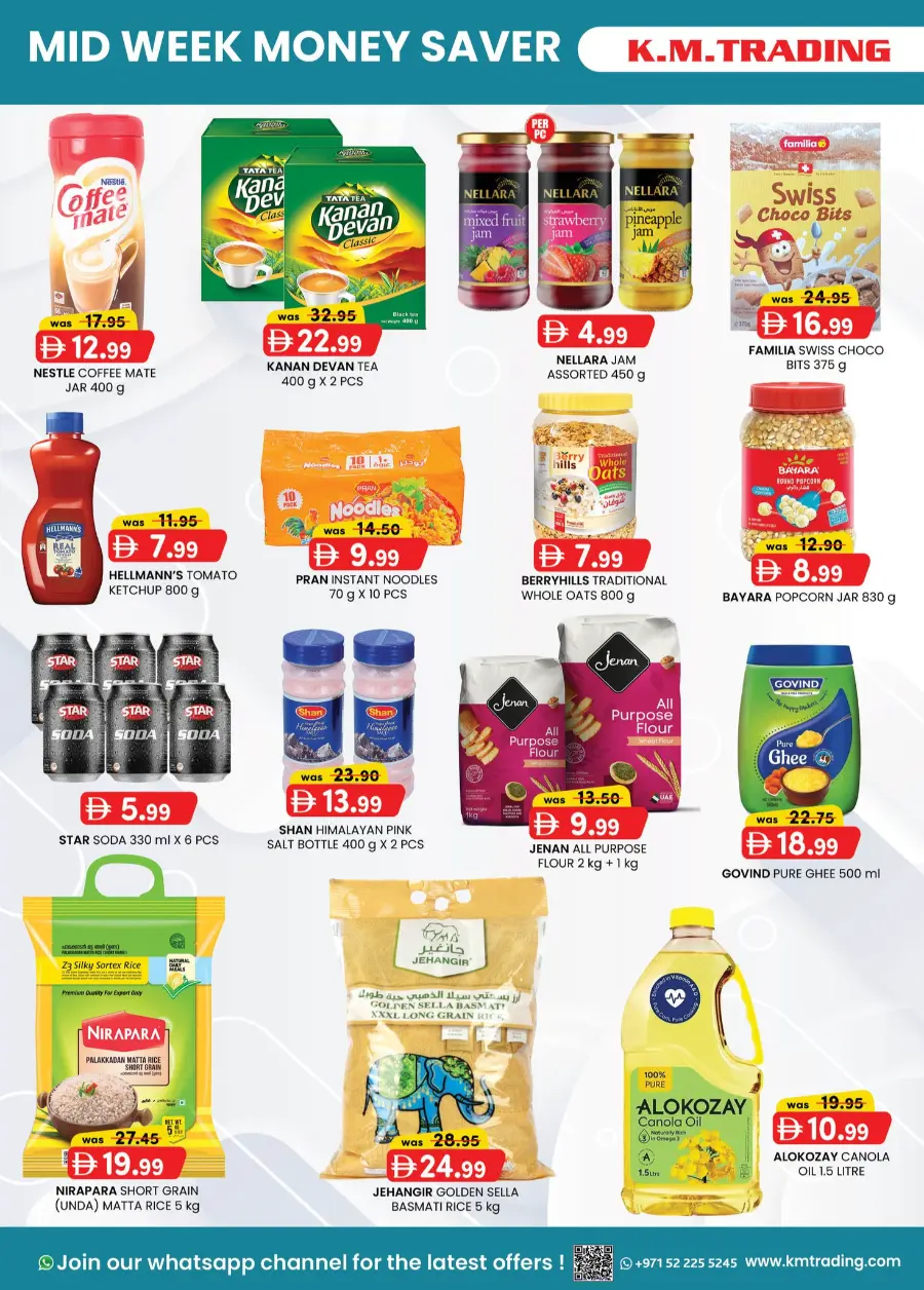 Mid Week Money Saver In K.M Trading Dubai