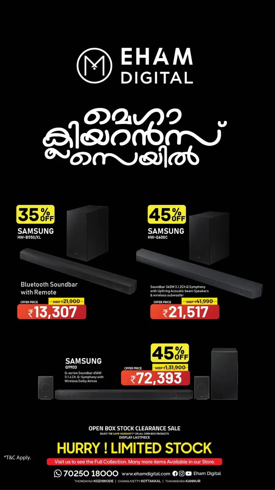 Diwali offers In Eham Digital Calicut