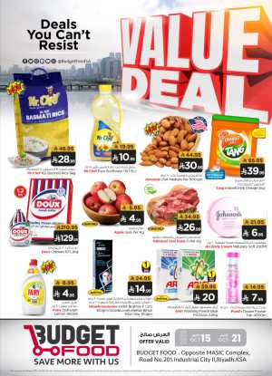 Weekly Value Deals In Budget Food Riyadh