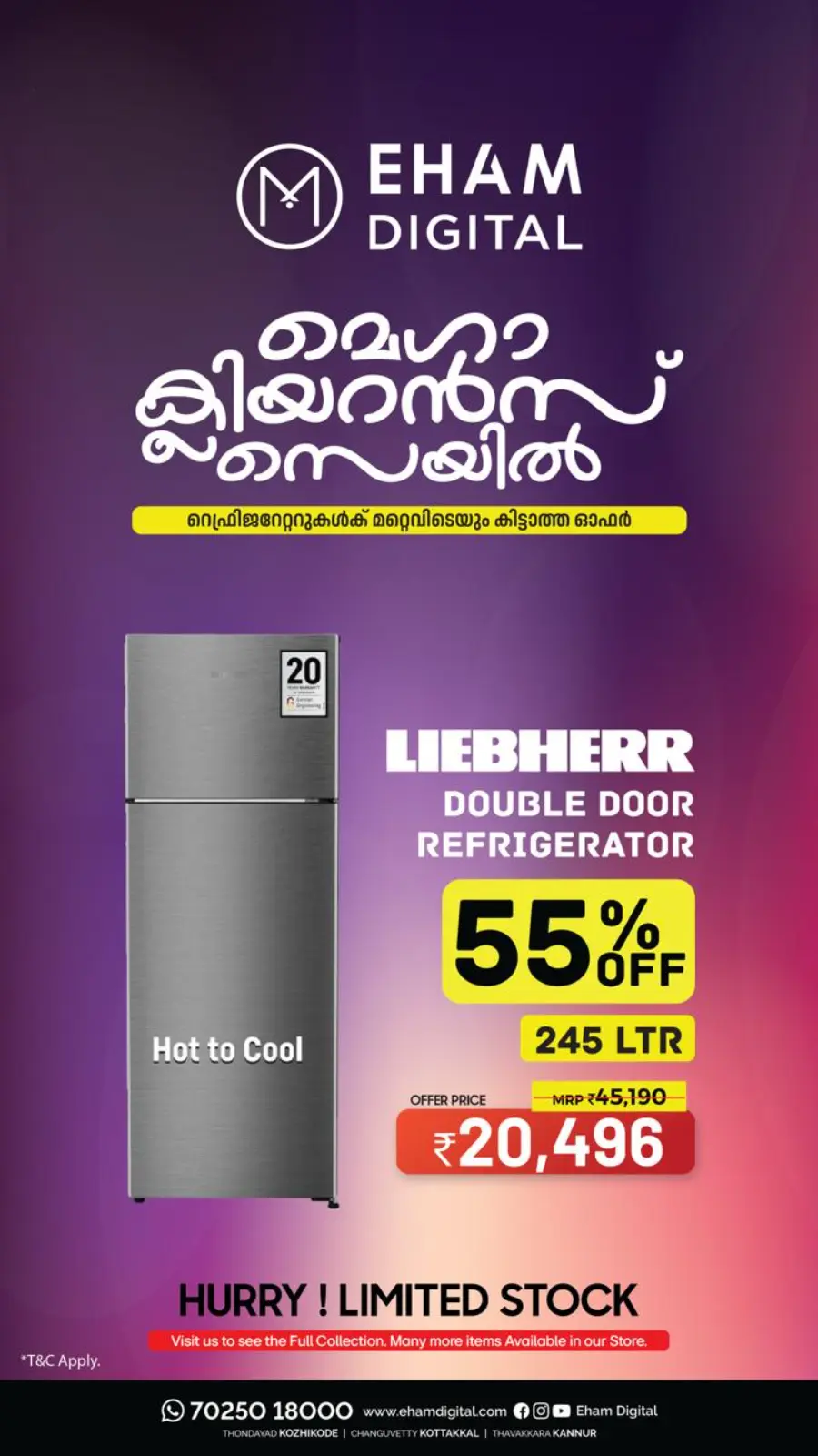 Diwali offers In Eham Digital Malappuram