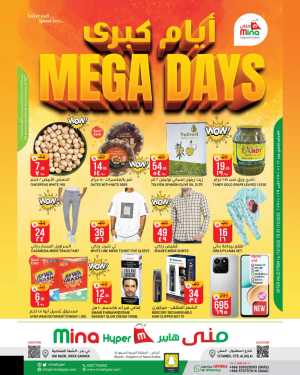 Mega Days In Mina Hypermarket Riyadh