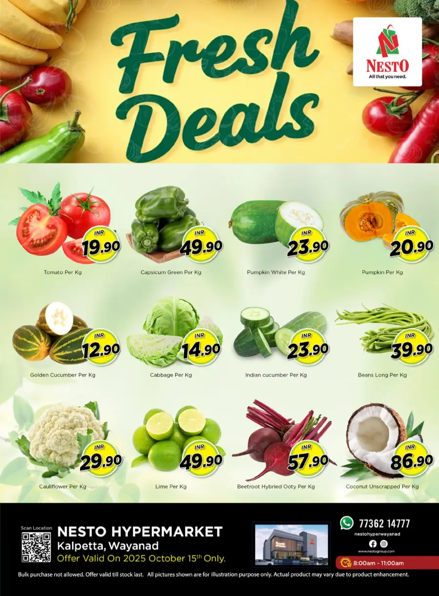 Fresh Deals Fresh Deals In Nesto Hypermarket Wayanad