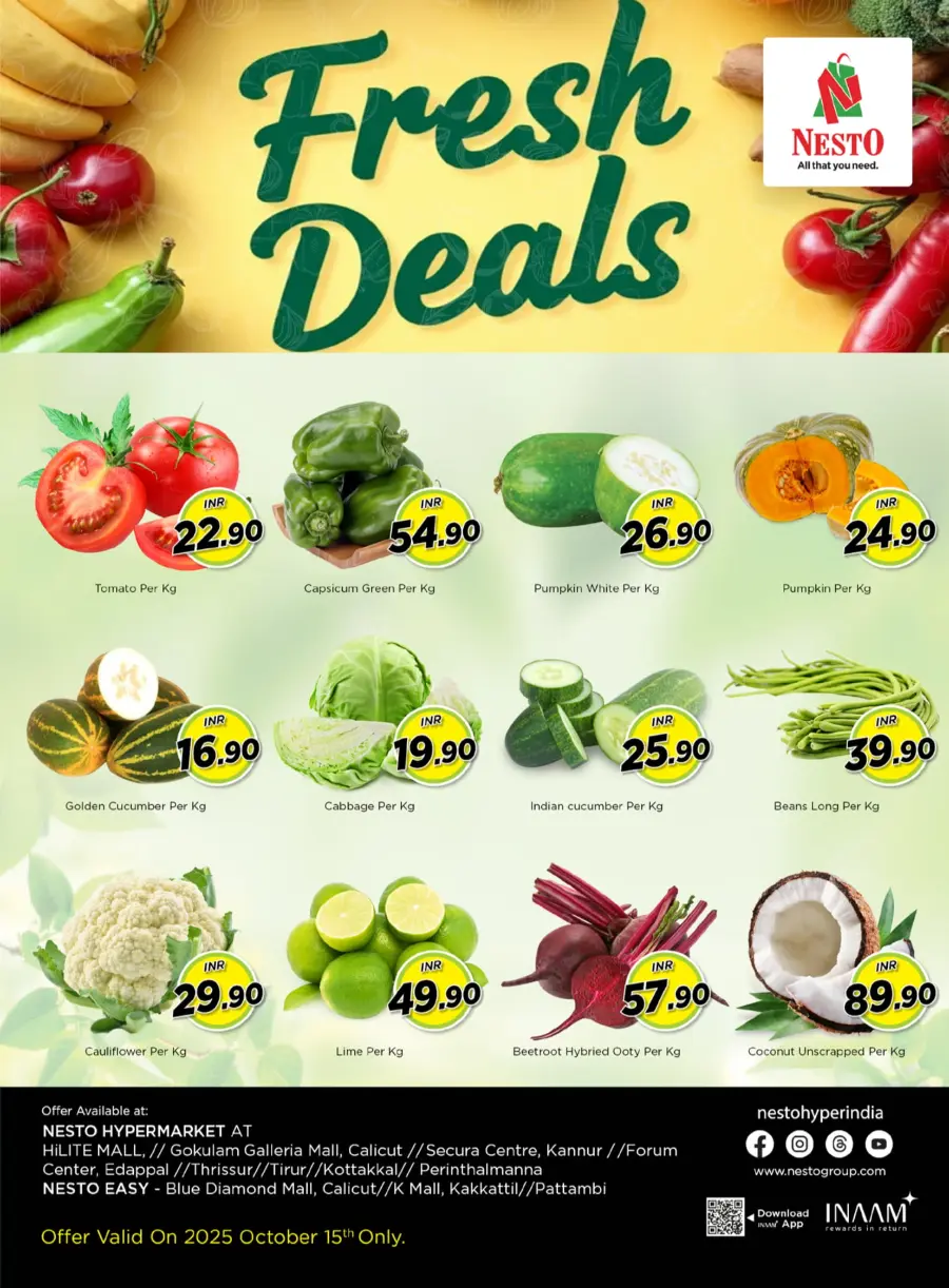 Fresh Deals In Nesto Hypermarket Thrissur
