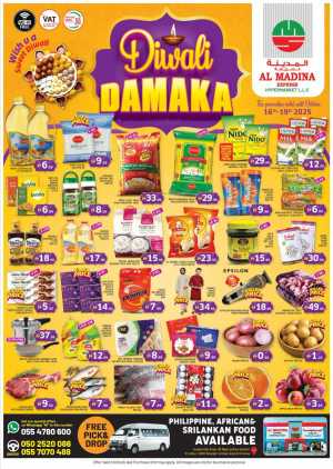 Diwali Festival Sale – Big Discounts & Offers In Al Madina Hypermarket Sharjah / Ajman