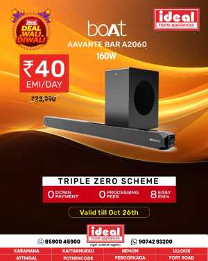 Diwali offers In Ideal Home Appliances Trivandrum