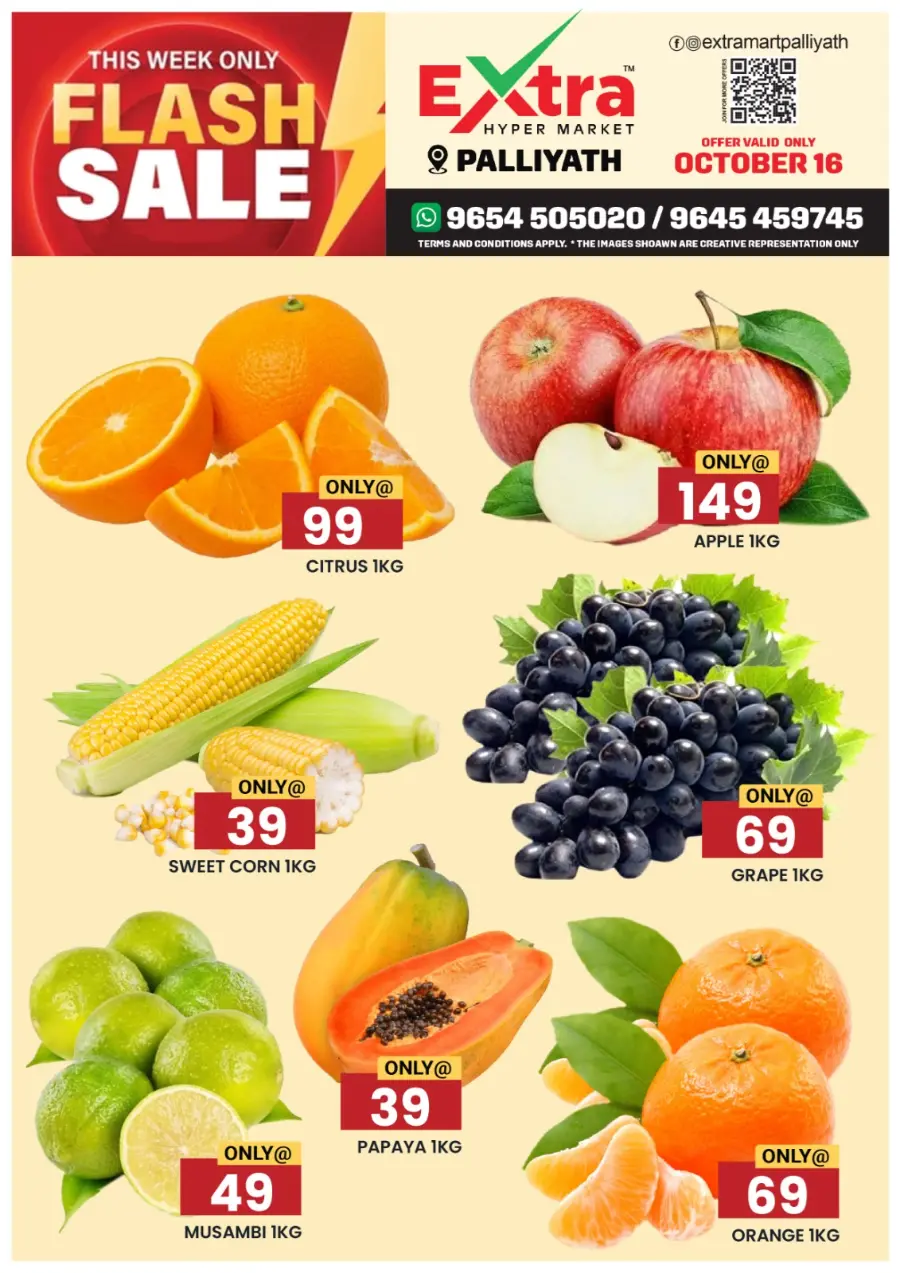 Flash sale In Extra hypermarket Calicut