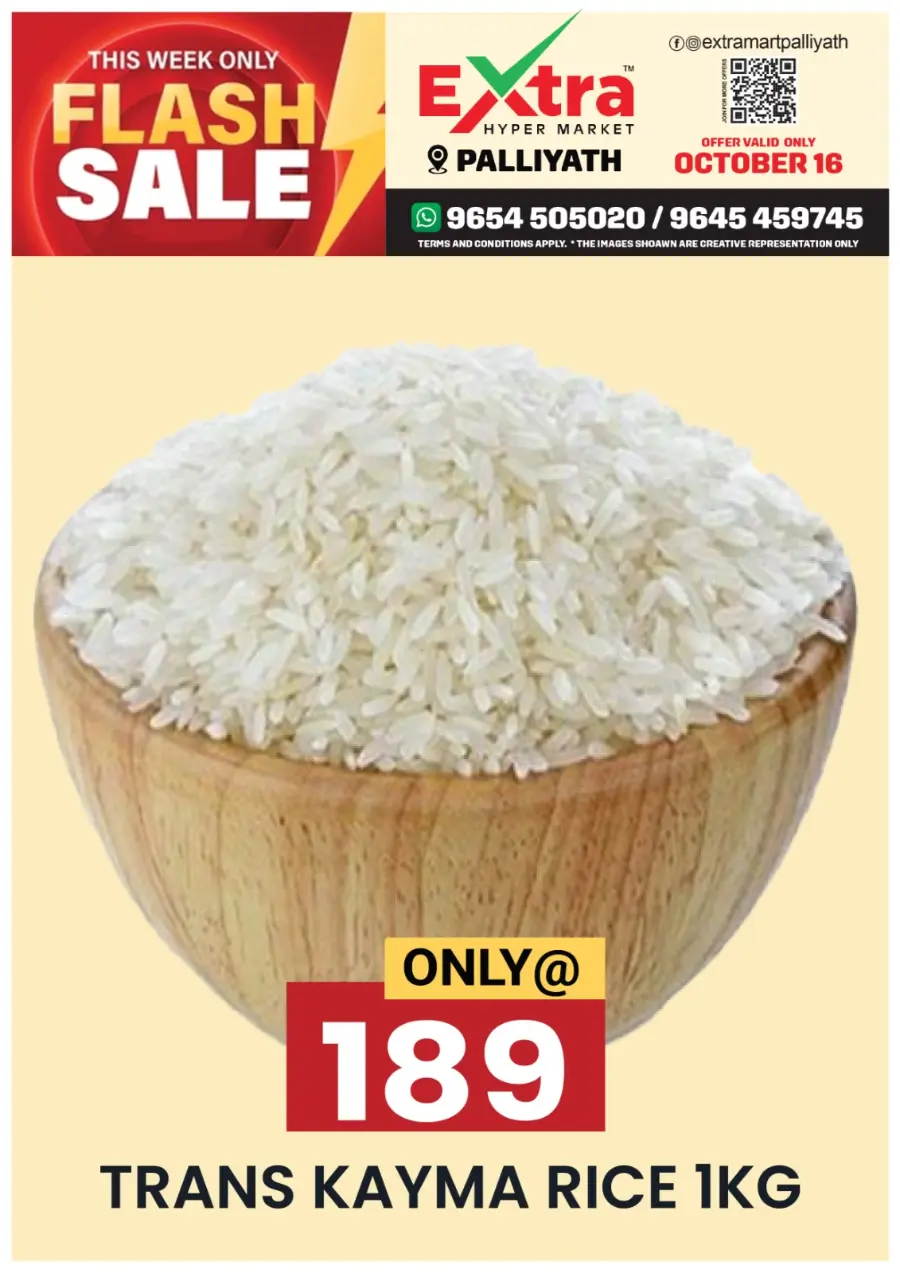 Flash sale In Extra hypermarket Calicut