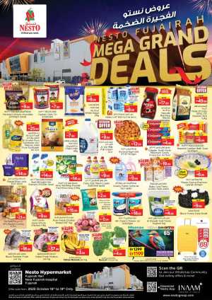 Mega grand deals In Nesto Hypermarket Fujairah