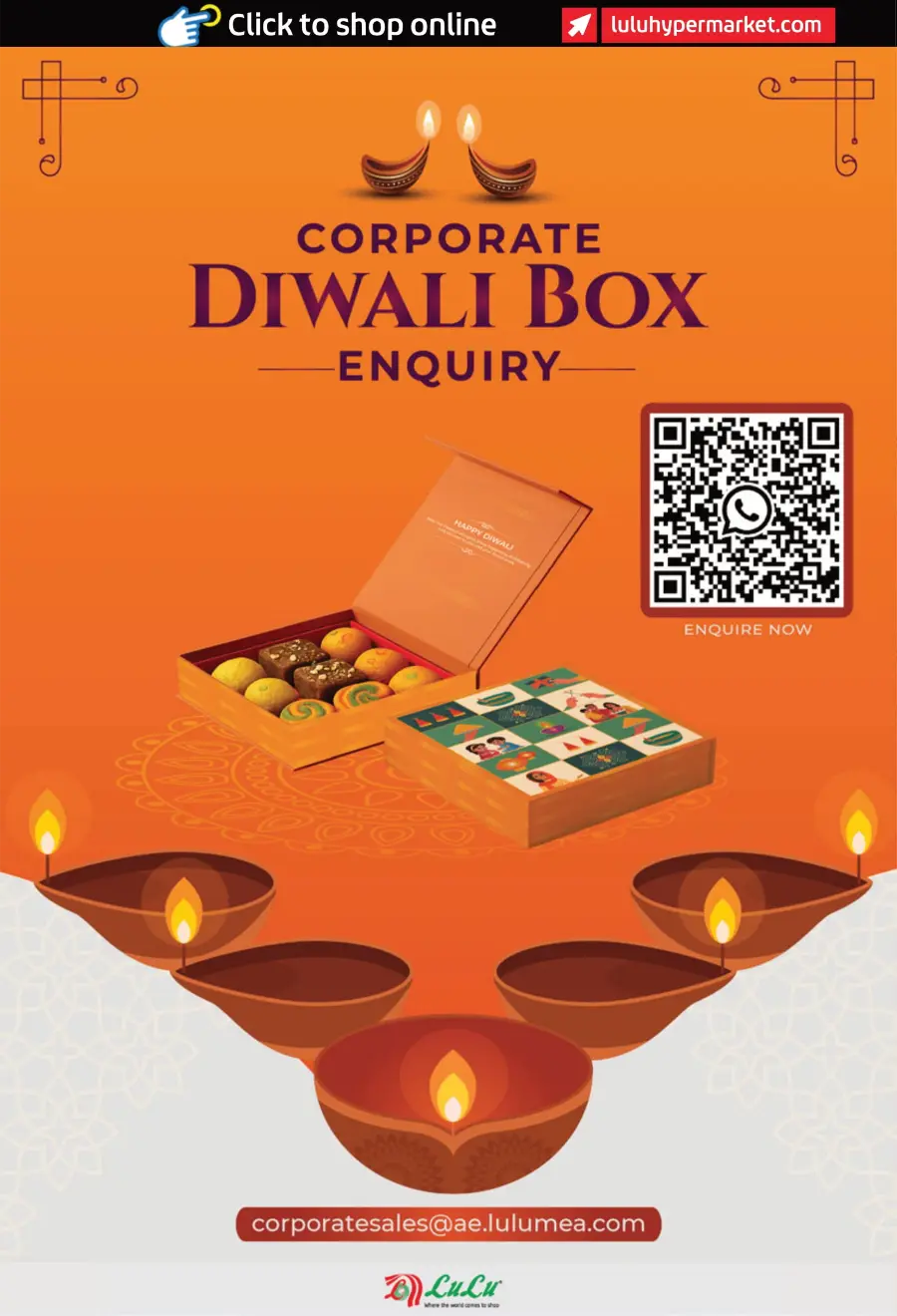 Lulu Wali Diwali – Shining Offers & Sparkling Deals! In Lulu Hypermarket Umm al Quwain