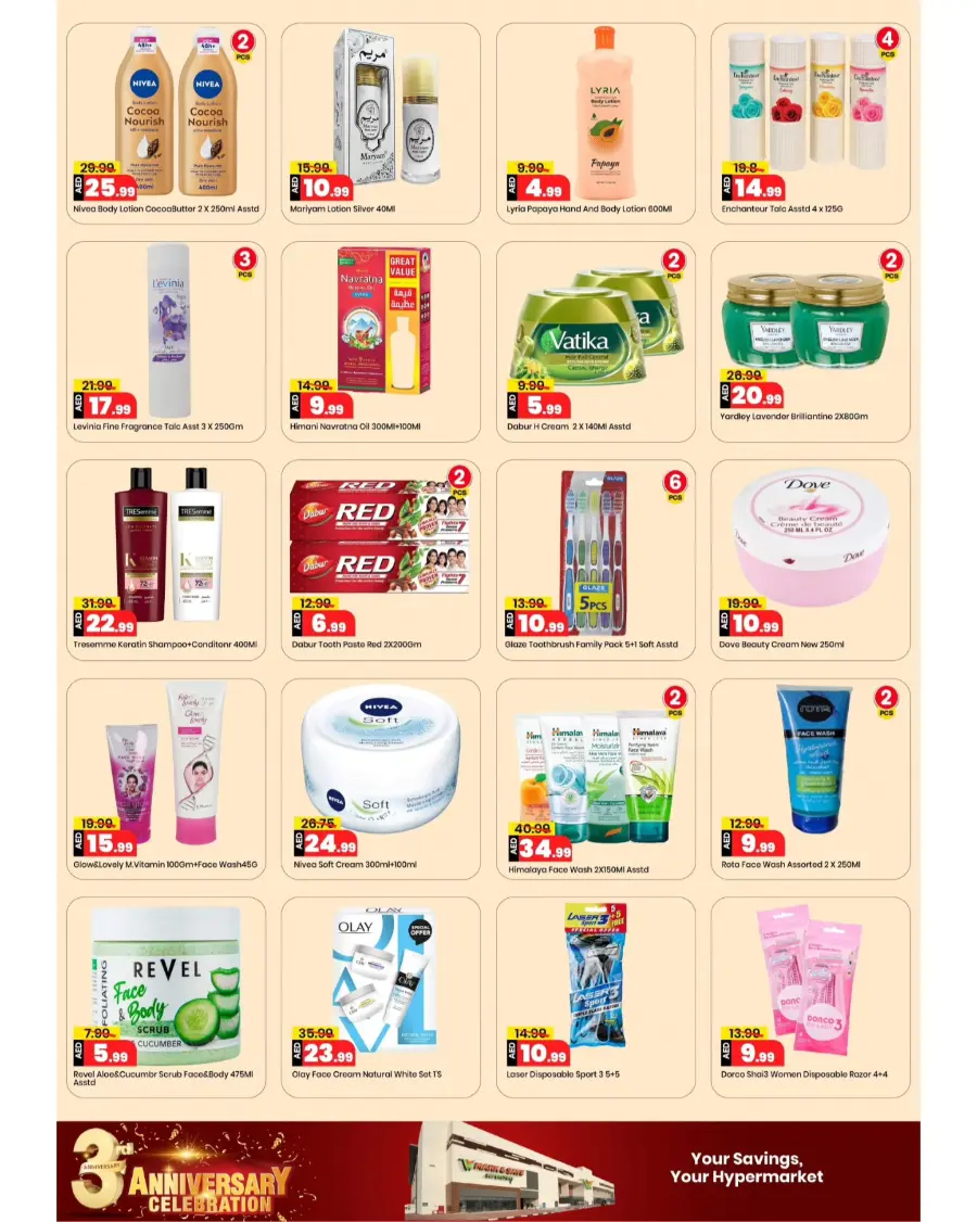 3rd anniversary celebration In Mark & Save Dubai