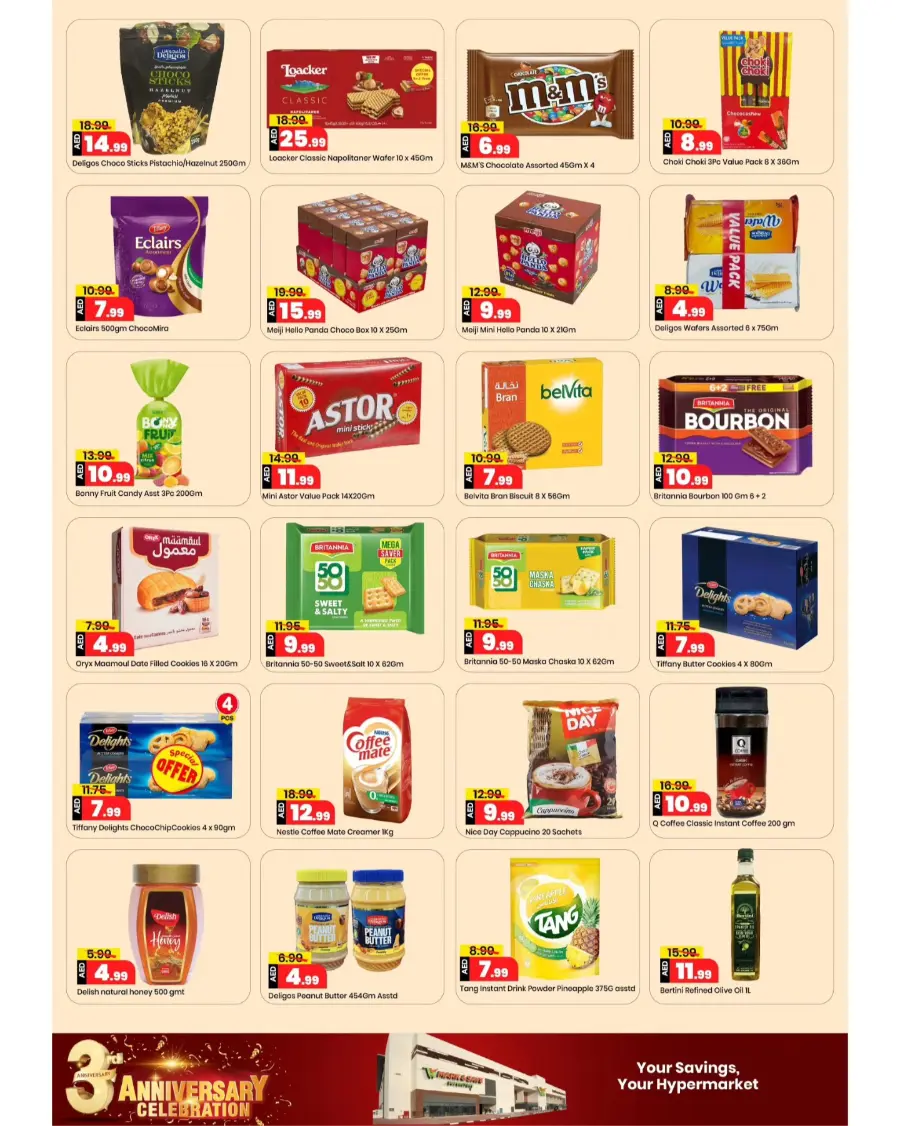3rd anniversary celebration In Mark & Save Dubai