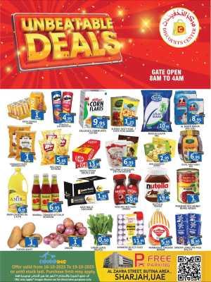 Unbeatable deals In Saving Discounts Center Sharjah / Ajman