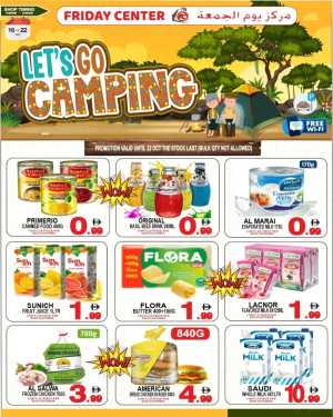 Let's Go Camping – Weekly Offers & Outdoor Deals! In Friday Center Sharjah / Ajman