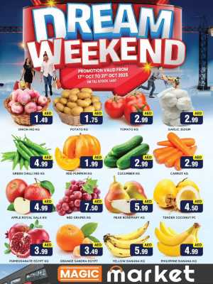 Dream Weekend Deals In MAGIC Market Abu Dhabi
