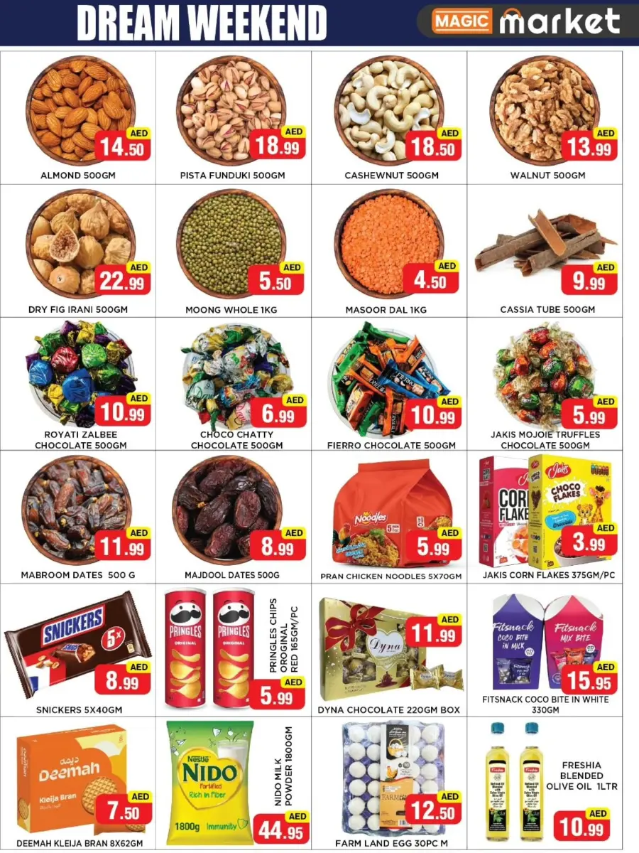 Dream Weekend Deals In MAGIC Market Abu Dhabi