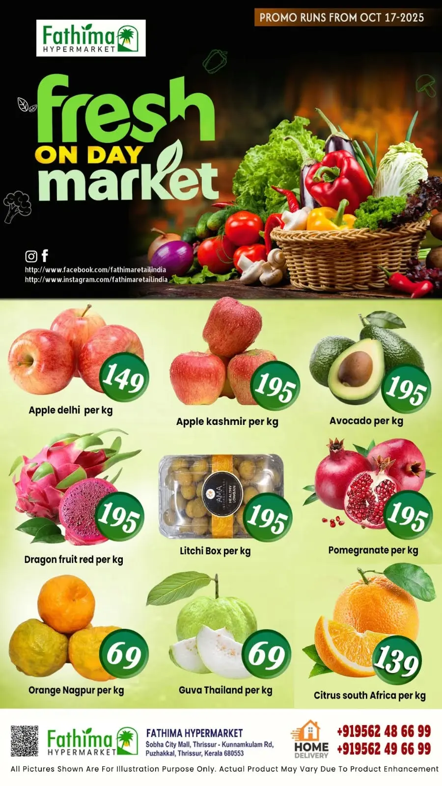 Fresh Deals In Fathima Hypermarket Thrissur