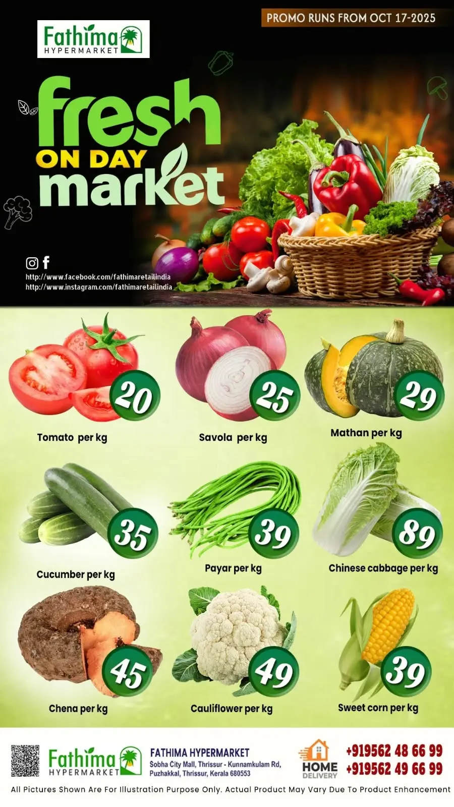 Fresh Deals In Fathima Hypermarket Thrissur