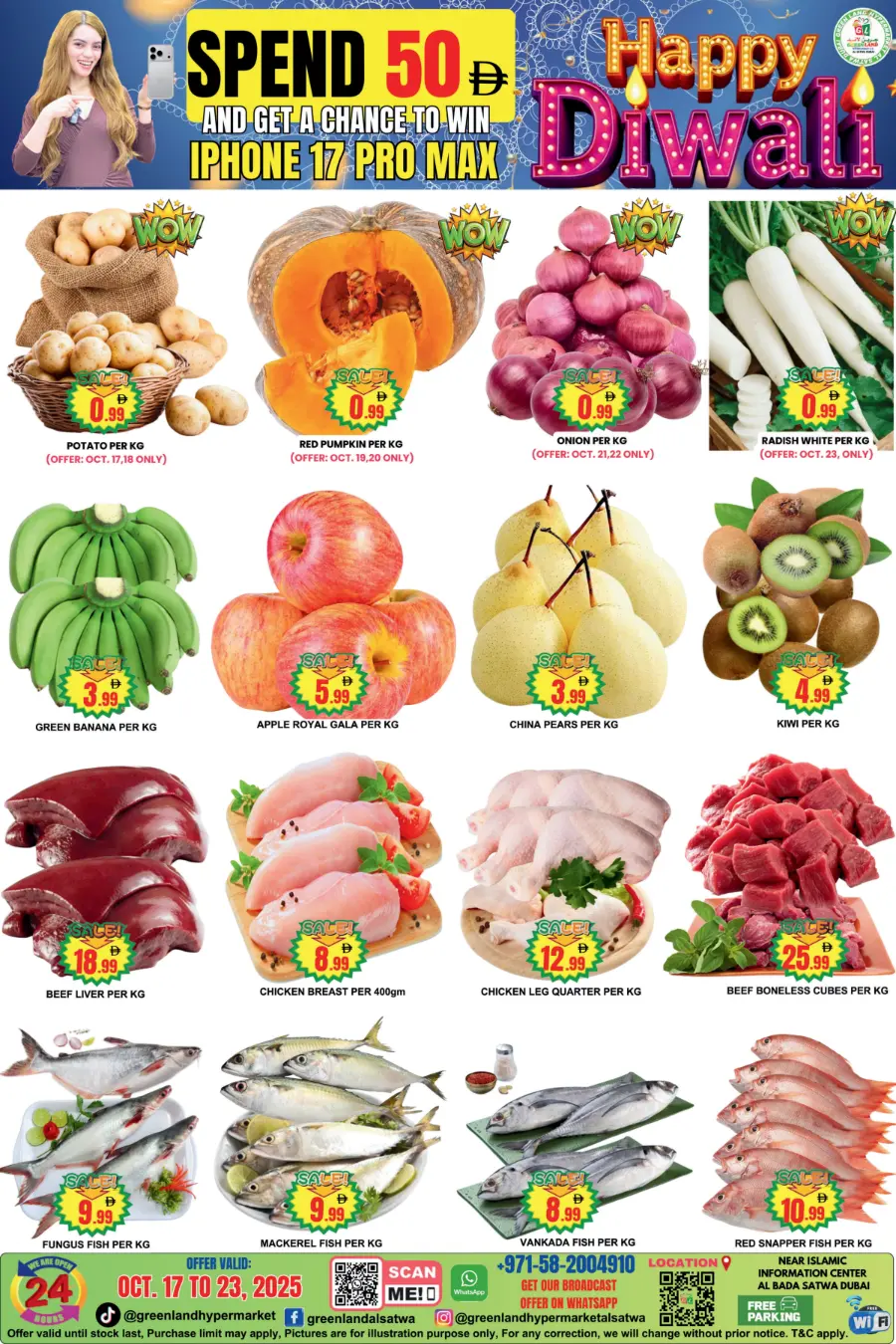 Big sale In Green Land Hypermarket Dubai