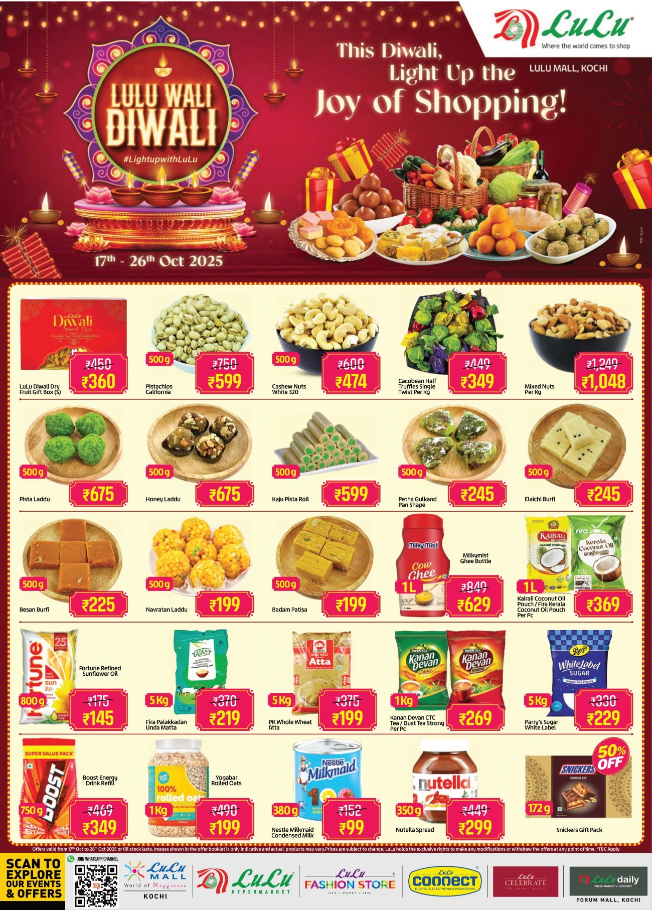 Lulu Wali Diwali Offer In Lulu Hypermarket Ernakulam
