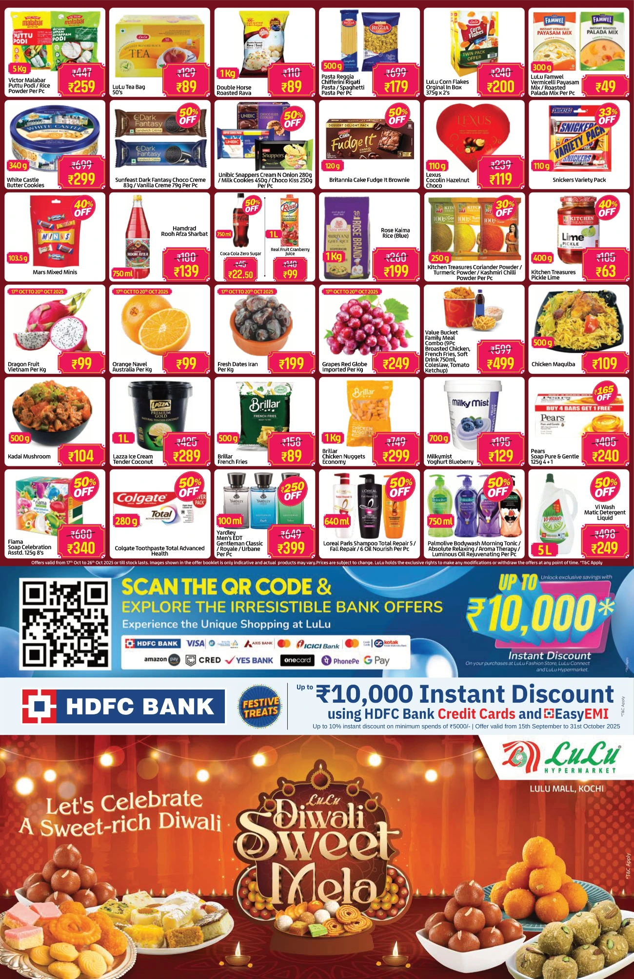 Lulu Wali Diwali Offer In Lulu Hypermarket Ernakulam