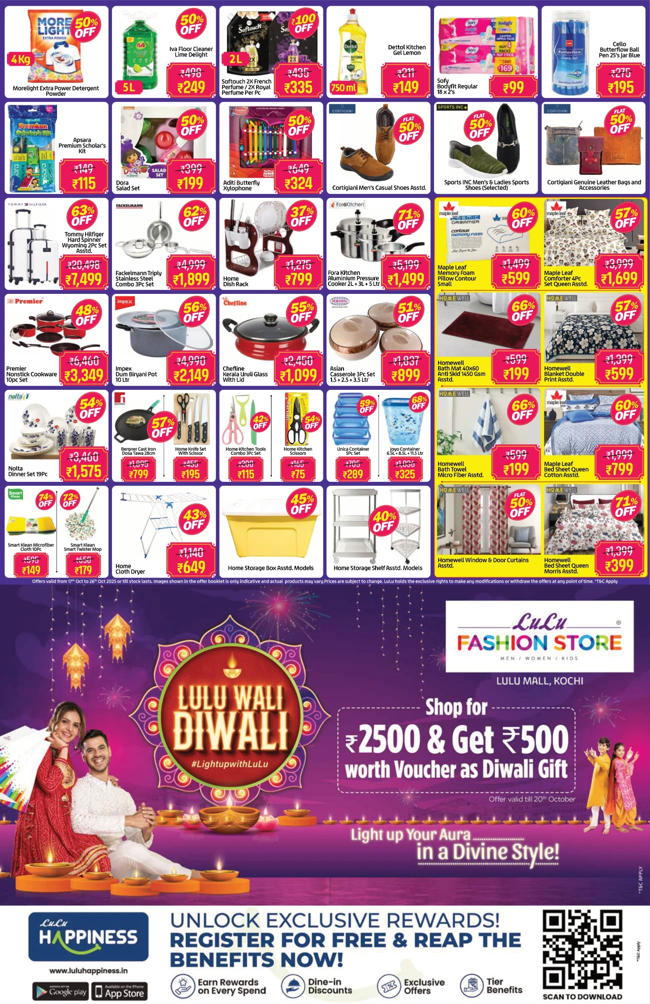 Lulu Wali Diwali Offer In Lulu Hypermarket Ernakulam
