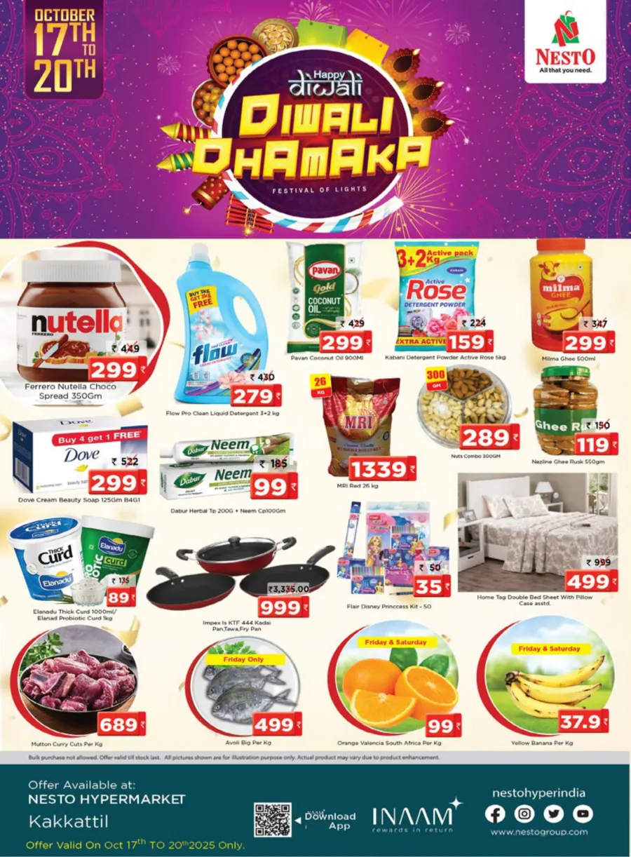 Diwali dhamaka Diwali dhamaka In Nesto Hypermarket Calicut