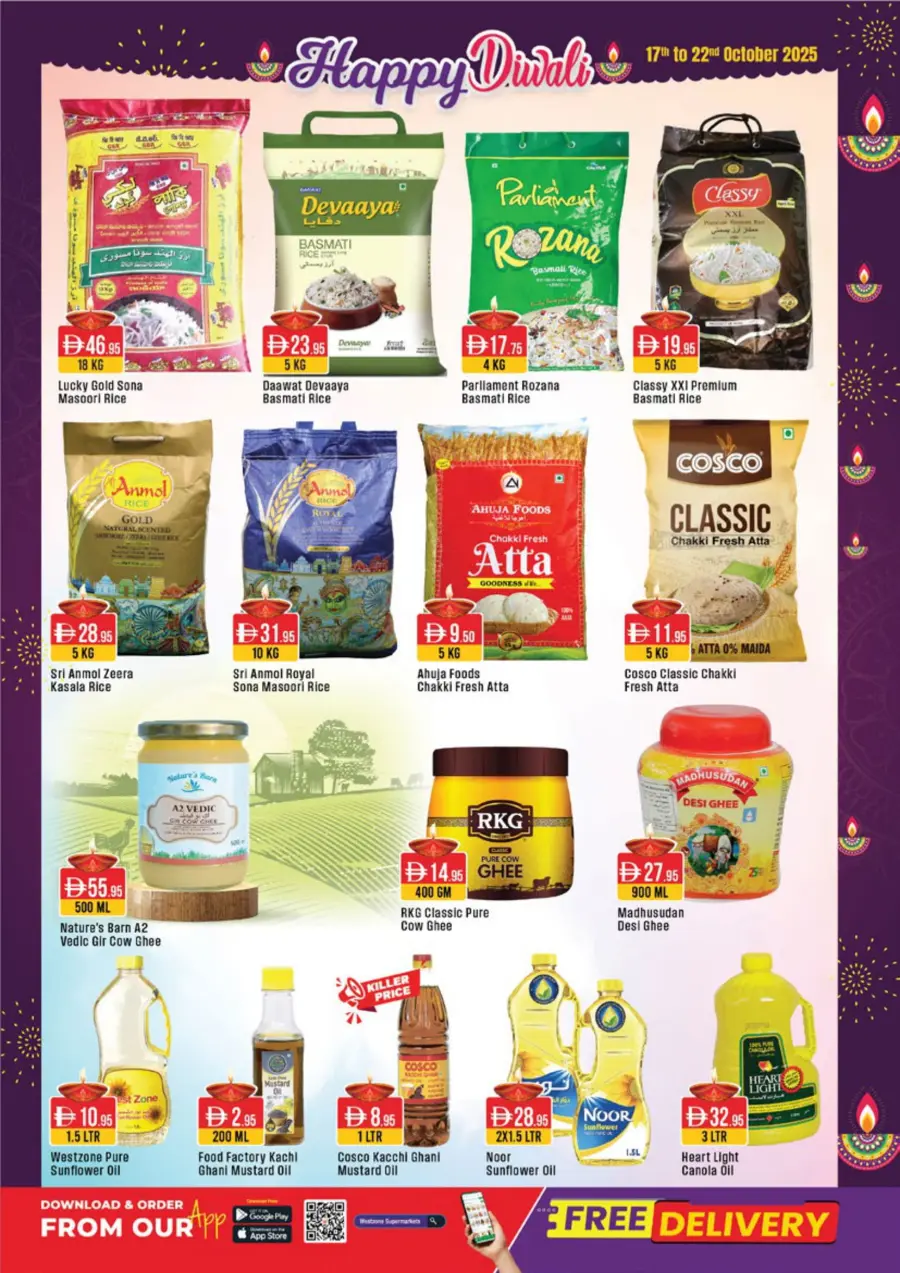Diwali Special Offers – Shop & Save In West Zone Supermarket Dubai