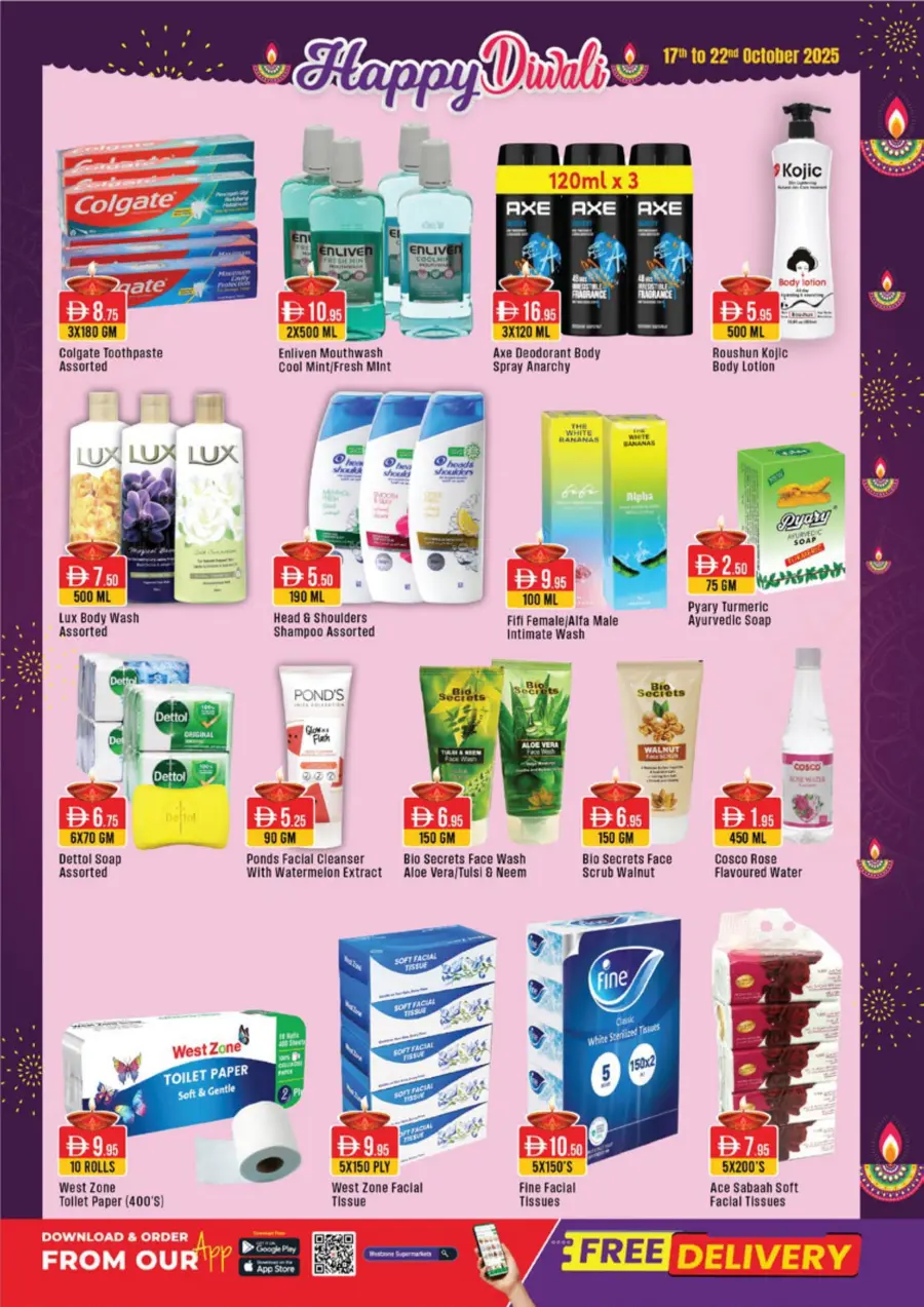 Diwali Special Offers – Shop & Save In West Zone Supermarket Dubai
