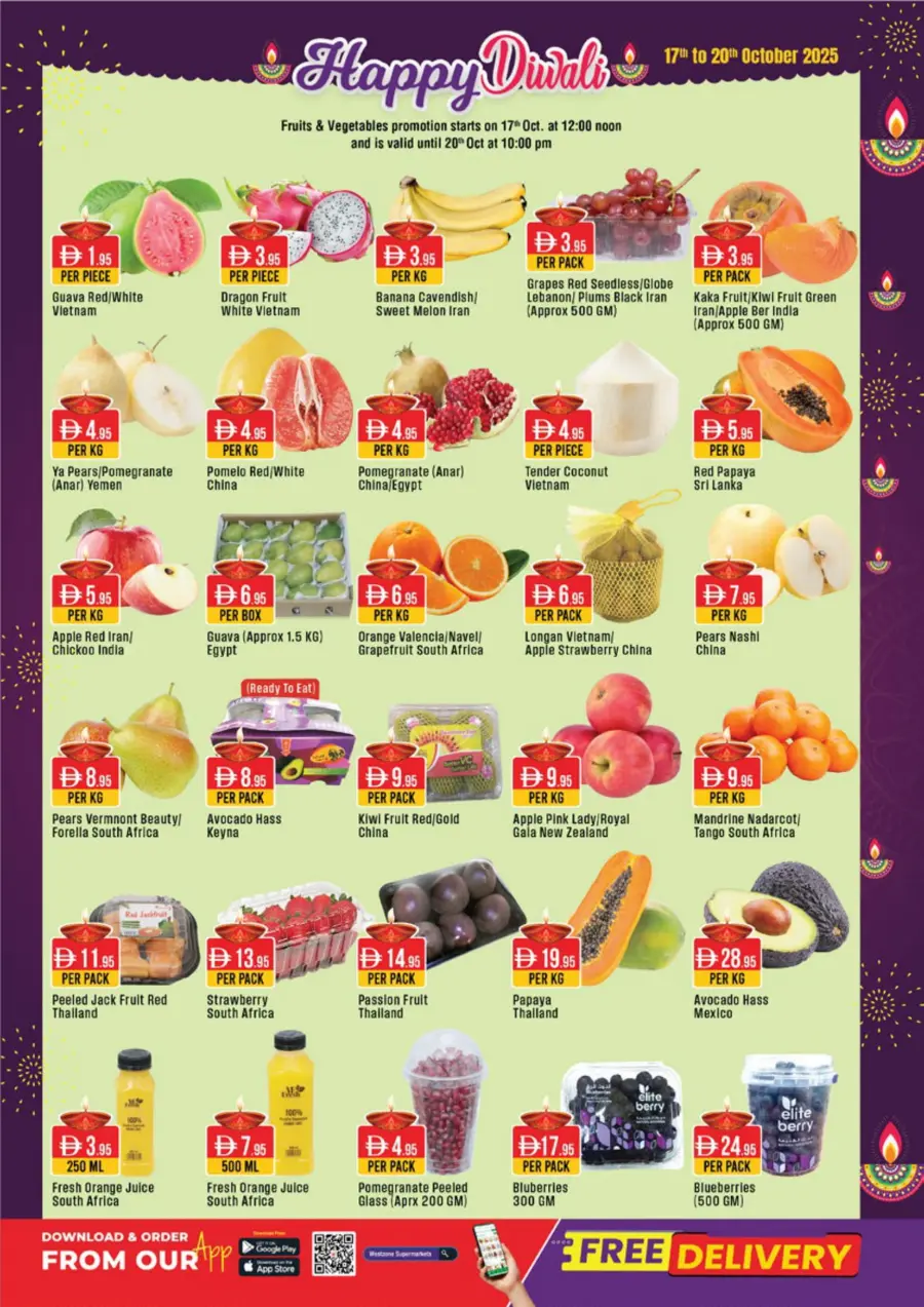 Diwali Special Offers – Shop & Save In West Zone Supermarket Dubai