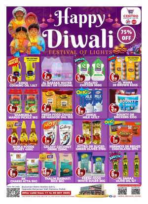 Happy diwali In Centro Discount Center Dubai