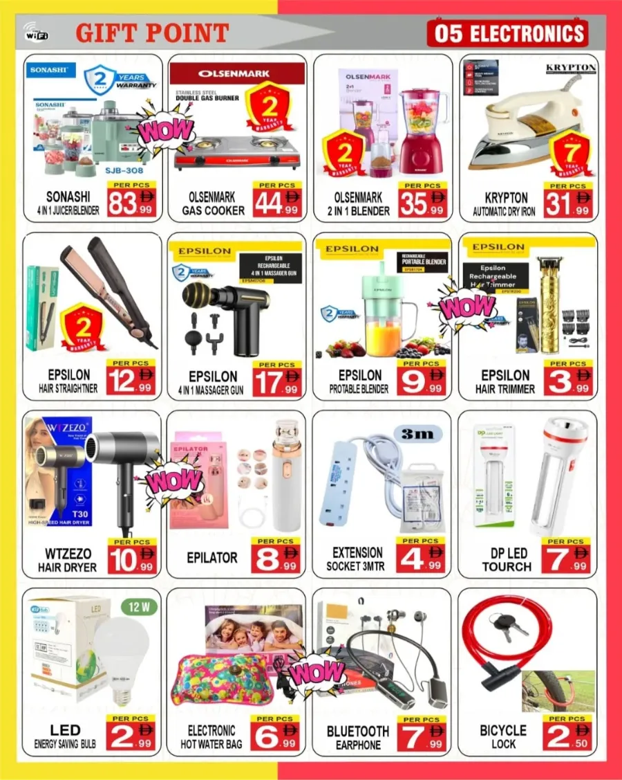 Shopfull of offers In Gift Point Department Store Dubai