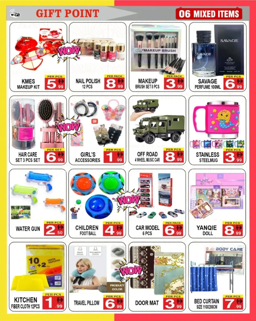 Shopfull of offers In Gift Point Department Store Dubai