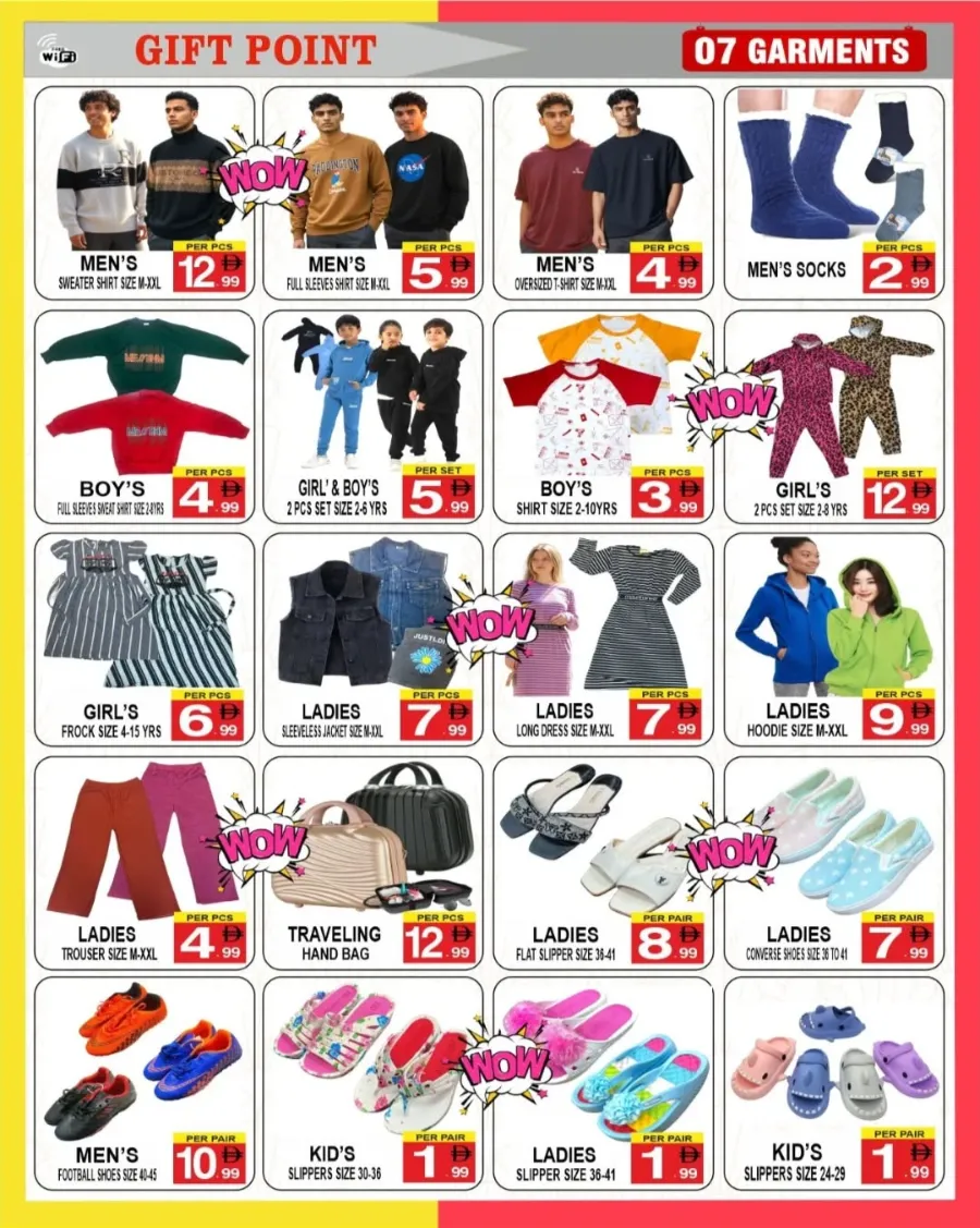 Shopfull of offers In Gift Point Department Store Dubai