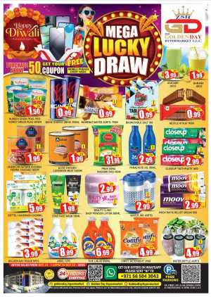 Mega Offer In ZSH Golden Day Hypermarket Dubai