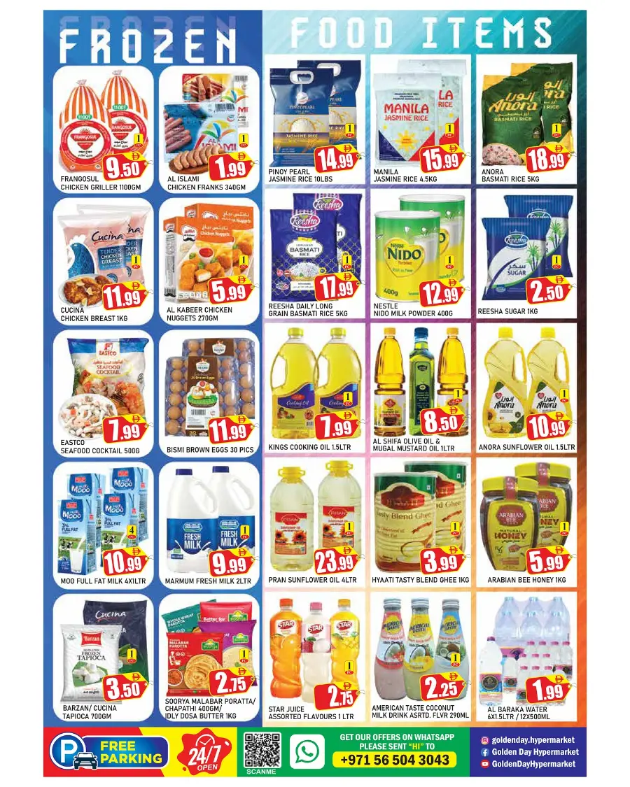 Mega Offer In ZSH Golden Day Hypermarket Dubai