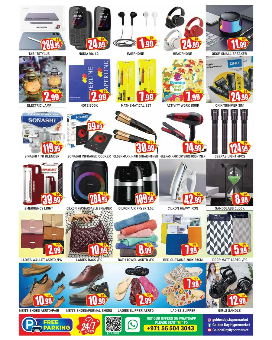 Mega Offer In ZSH Golden Day Hypermarket Dubai