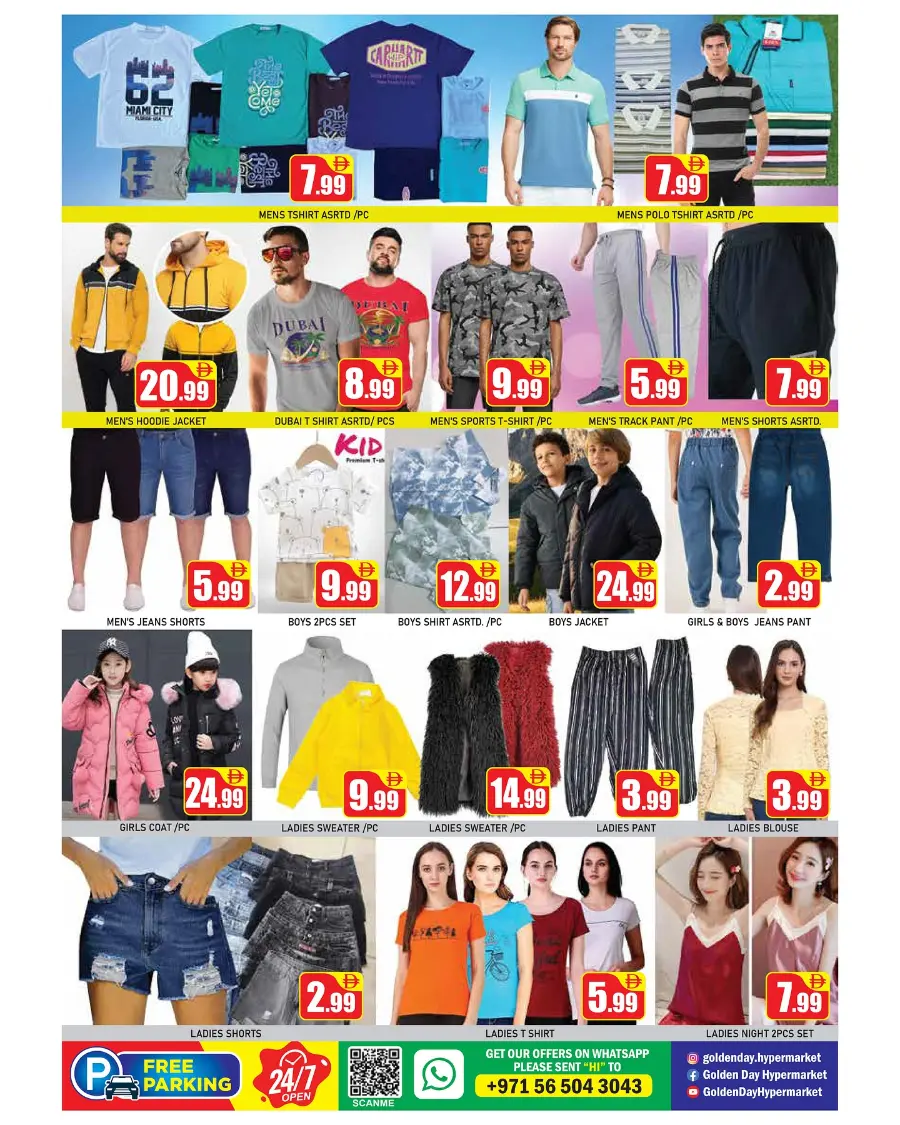 Mega Offer In ZSH Golden Day Hypermarket Dubai