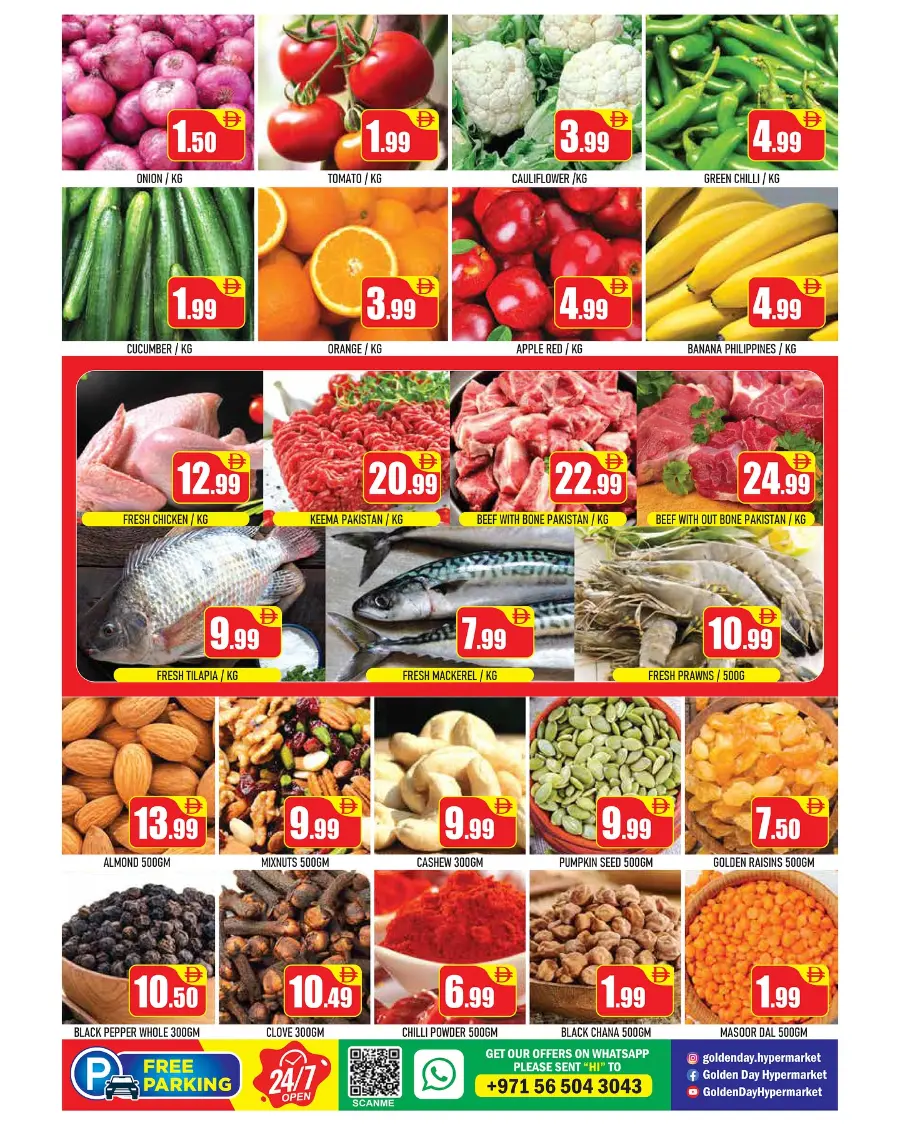 Mega Offer In ZSH Golden Day Hypermarket Dubai