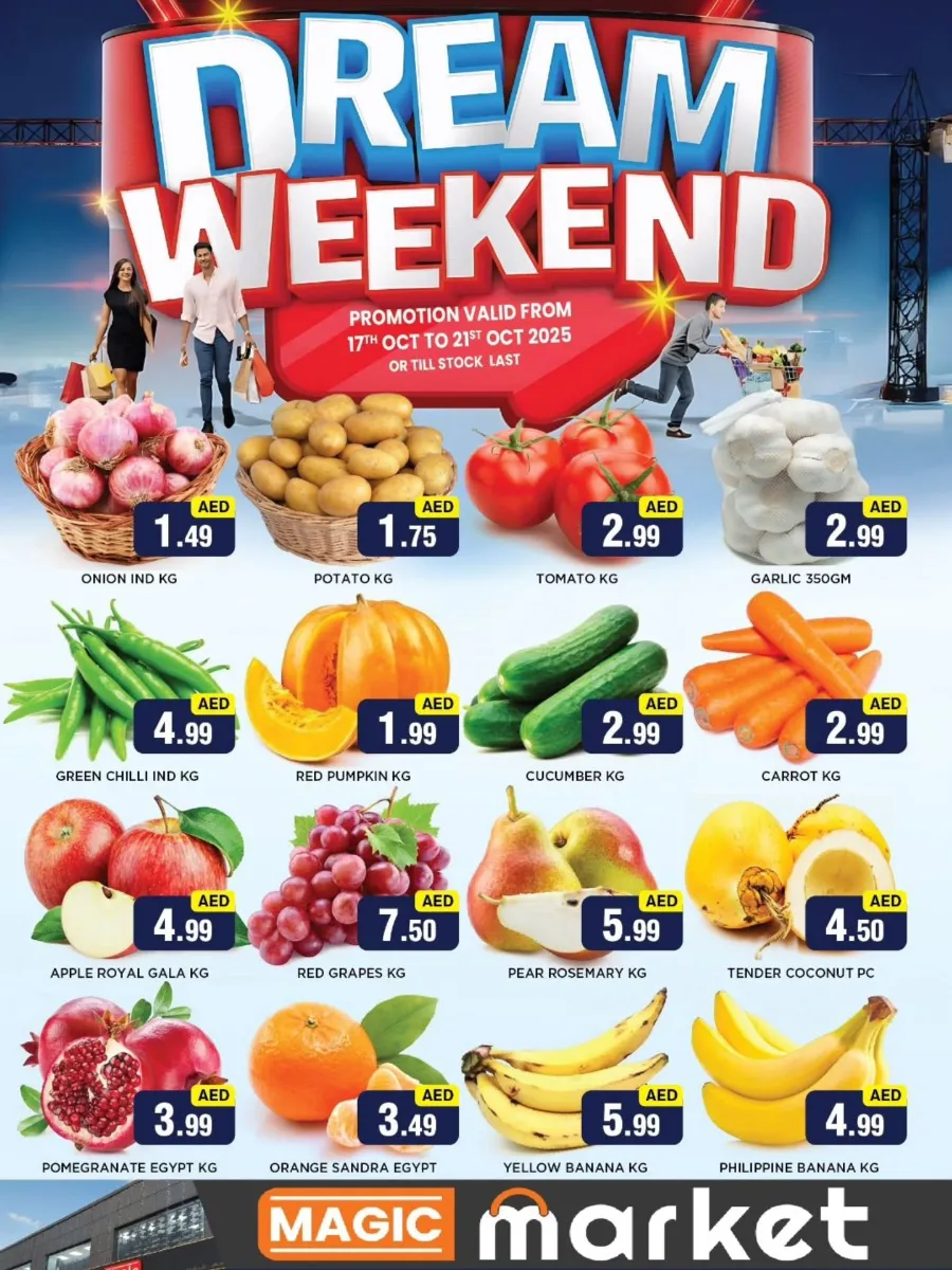 Dream weekend In MAGIC Market Abu Dhabi