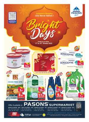 Bright days In Pasons Dubai