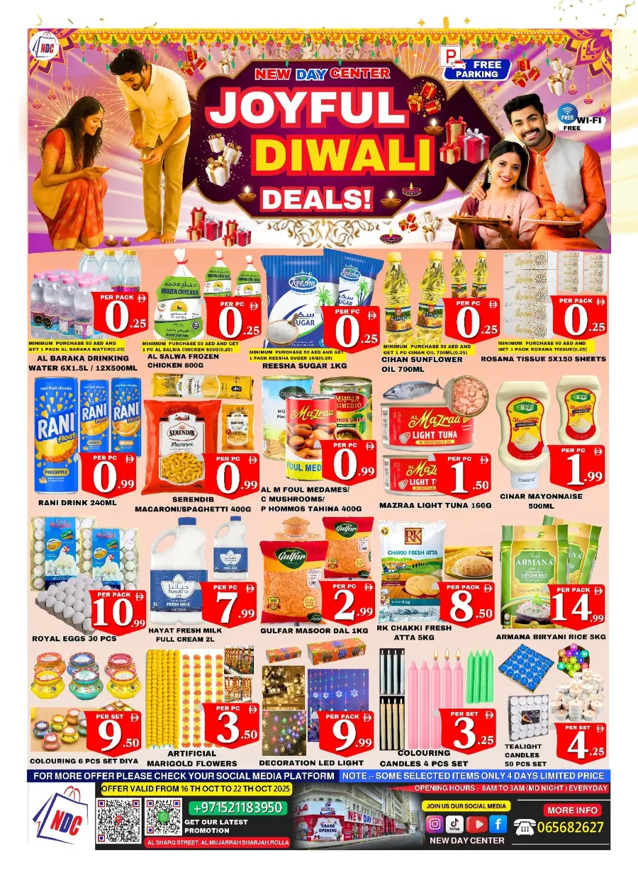 Joyful diwali In New Day Centre Sharjah / Ajman
