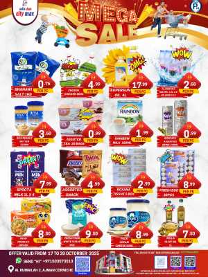 Mega Sale In City Max Sharjah / Ajman