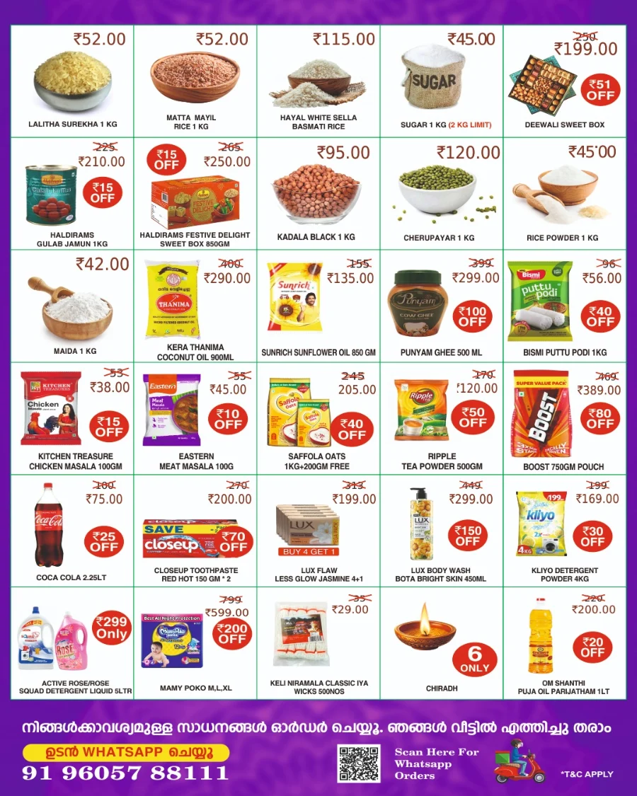 Biggest Diwali Sale In Millennium Hypermarket Ernakulam