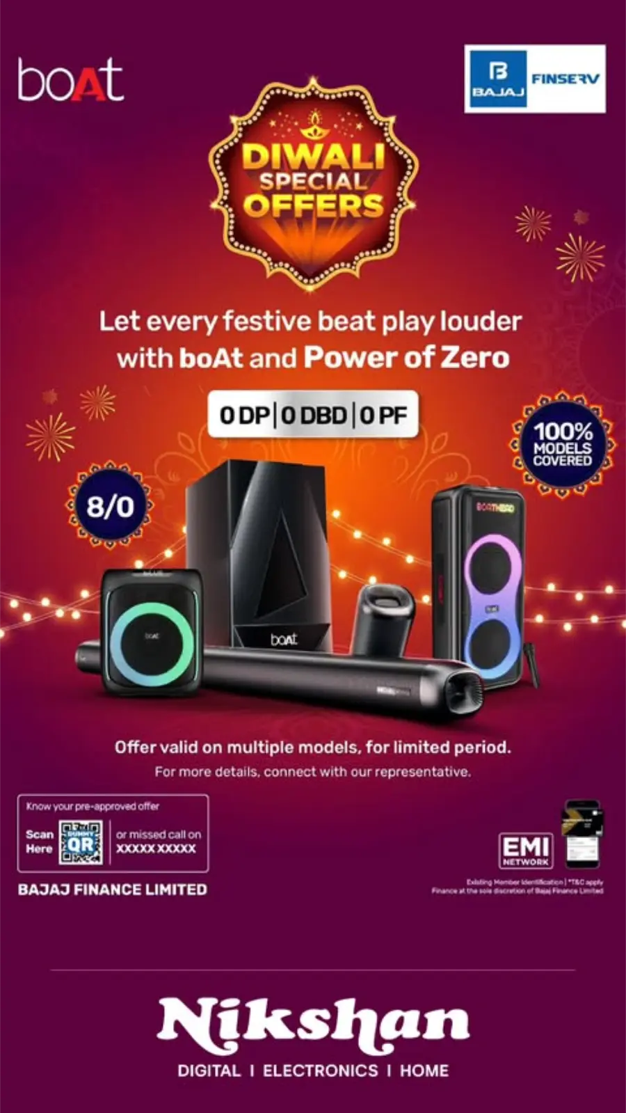 Diwali Special Offers In Nikshan Electronics Kannur