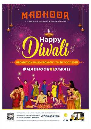 Diwali Festival Sale – Big Discounts & Offers In Madhoor Stores Dubai,Sharjah / Ajman