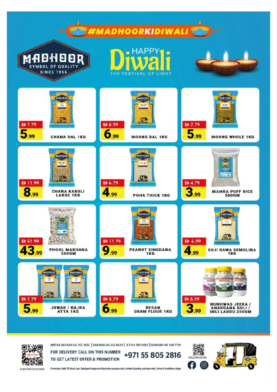 Diwali Festival Sale – Big Discounts & Offers In Madhoor Stores Dubai